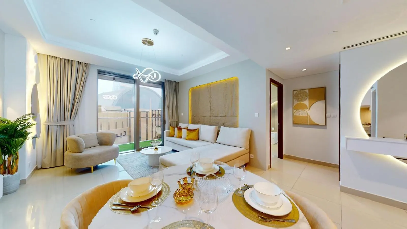 Apartment Boulevard Point - One Bed With Burj Khalifa View Dubai